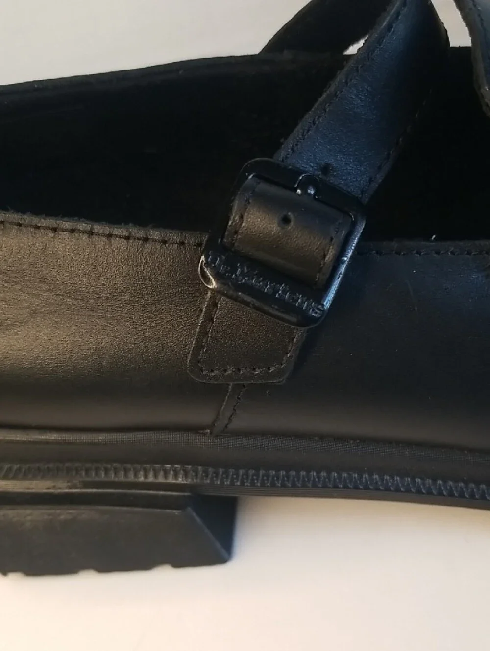 Dr. Martens polished black